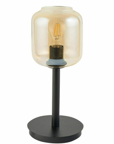 Kontrola Stolní lampa Sigma GLOSS černá/amber E27 60W 50263