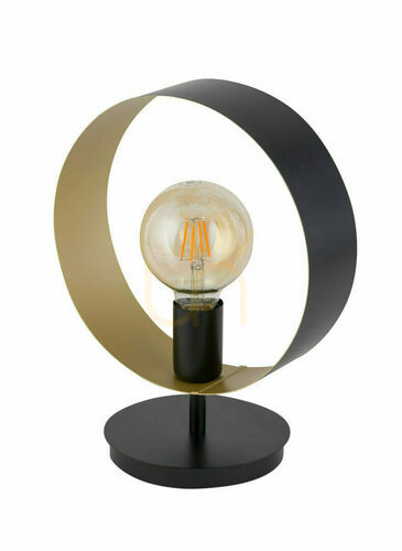Kontrola Stolní lampa Sigma Happy černá/zlatá E27 32 cm 50278