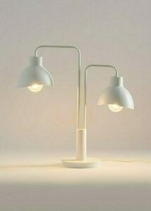 Stolní lampa Sigma HOLI bílá E27 2x60W 48 cm 50331 small 1
