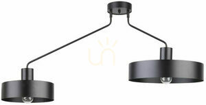 Stropní svítidlo Sigma Jumbo 2 černé E27 2x35 cm SKU 31531 small 0