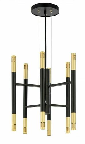 Kontrola Lustr Sigma King černá/zlatá 12x G9 33219