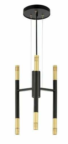 Kontrola Lustr Sigma KING 3 ramena černá/zlatá, G9, SKU 33220