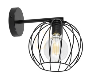 Nástěnné svítidlo Sigma Madam černé E27 15W 32373 small 0