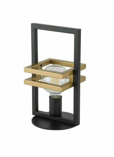 Kontrola Stolní lampa Sigma Merci černá/zlatá 50318
