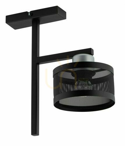 Kontrola Stropní svítidlo Sigma OFF 1 černá/stříbrná 60W E27 32142