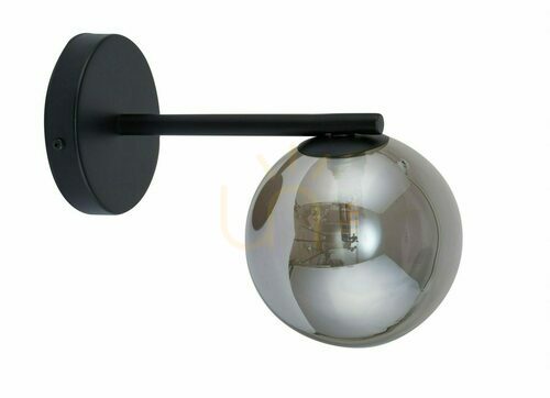 Kontrola Nástěnné svítidlo Sigma Roma černá/šedá G9 12W 32087