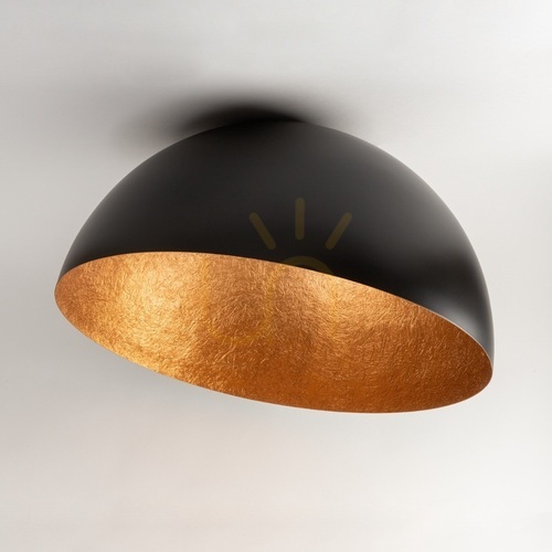 Kontrola Stropní svítidlo Sigma Sfera 70 černá měděná, SKU 32468