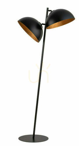 Kontrola Stojací lampa Sigma Sfera černá měděná 50336