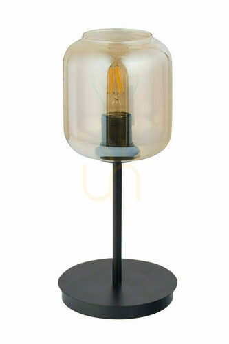 Kontrola Podlahová lampa Sigma SHINE černá/amber E27 36 cm SKU 50257