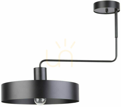 Kontrola Stropní svítidlo Sigma Vasco 1 černé 15W E27 31549