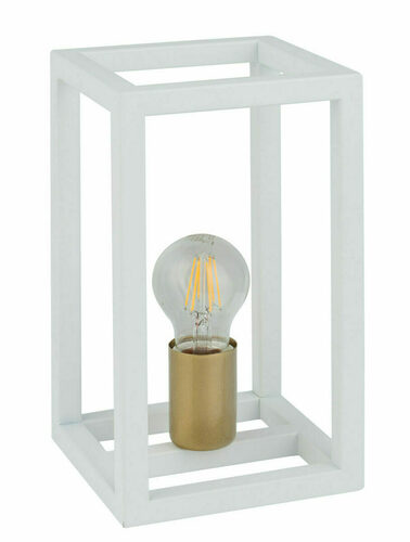 Kontrola Stolní lampa Sigma Vigo bílá/zlatá 50248