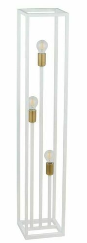 Kontrola Stojací lampa Sigma Vigo bílá/zlatá 50250