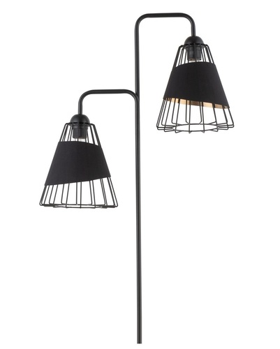Kontrola Stojací lampa Sigma Deni černá/zlatá 170 cm SKU 50346