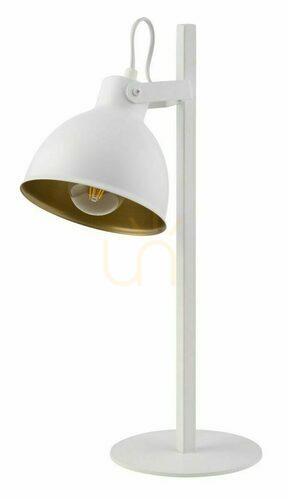Kontrola Stolní lampa Sigma Mars bílá zlatá 50265