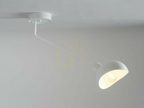 Kontrola Stropní svítidlo Sigma Roy bílé 1xE27 15W 72 cm SKU 32428