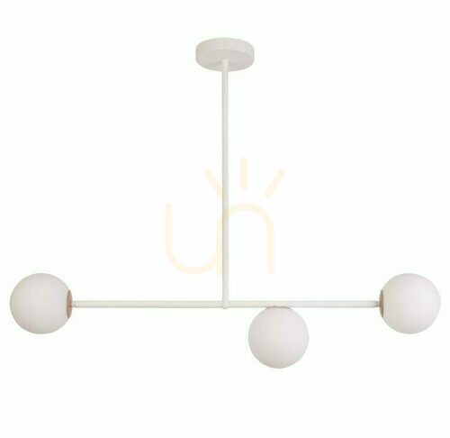 Kontrola Závěsné svítidlo Sigma Gama 3 bílé, G9, 3 světla, 86 cm, 33191