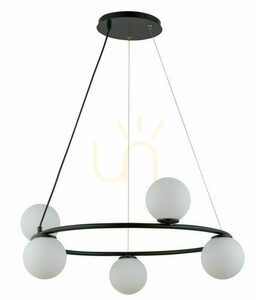 Závěsné svítidlo Sigma Gama Koło 5 černé 33383 small 0