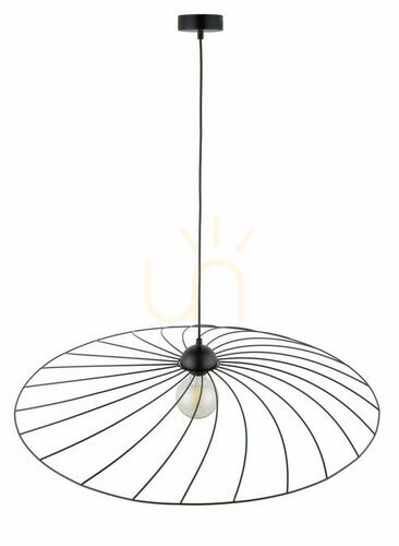 Kontrola Závěsné svítidlo Sigma PANAMA L černé 79 cm E27 SKU 32413