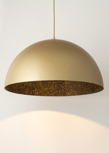 Závěsné svítidlo Sigma Sfera 70 zlatá černá 32298 small 1