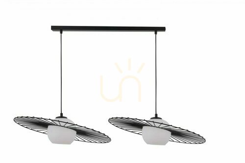 Kontrola Závěsné svítidlo Sigma Sol 2 černé E27 2x13 cm SKU 32040
