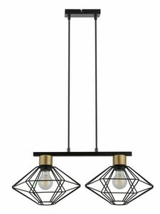 Závěsné svítidlo Sigma VARIO 2 černá/zlatá 60W E27 40556 small 0