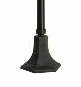 Venkovní stojací lampa SU-MA Ball černá patina 152 cm K 5002/1/KPO small 4