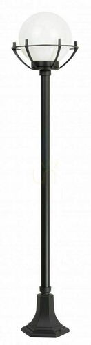 Kontrola Venkovní stojací lampa SU-MA Ball černá patina 152 cm K 5002/1/KPO