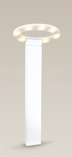 Kontrola Venkovní sloupkové světlo Max Light Ovale F0027 bílé 60 cm IP54