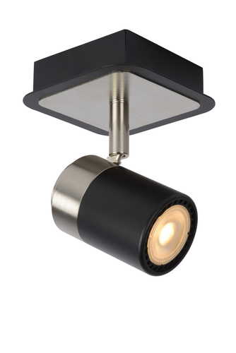 Kontrola Reflektor Lucide LENNERT černý GU10 5W 3000K 320lm dimmable￼