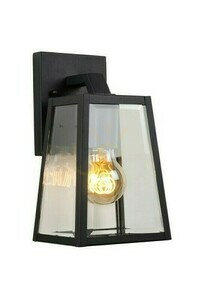 Venkovní nástěnné svítidlo Lucide MATSLOT černé E27 IP23 29828/01/30 small 0