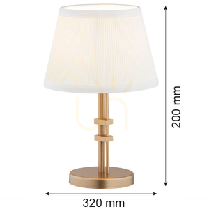 Stolní lampa ARGON ATRANI krémová starozlatá 8354 small 2
