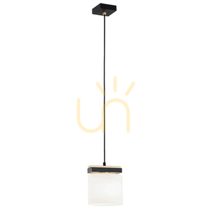 Závěsné svítidlo ARGON CANOA opál matný černá mosaz E27 8276 small 0