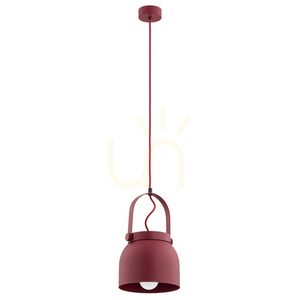Závěsné svítidlo ARGON LOGAN červené E27 1x1W 8282 small 1