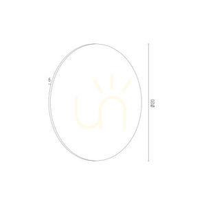 Nástěnné svítidlo ARGON Oregon Plus červené LED 1x3W 8320 small 5