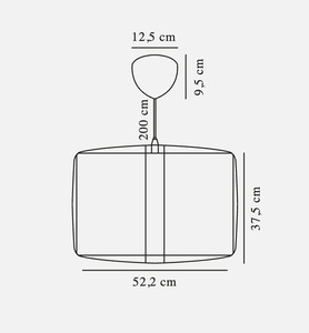 Cardine 50 závěsná lampa bílá bílá japonský styl Nordlux 3 Cardine 50 závěsná lampa bílá bílá japonský styl Nordlux small 3