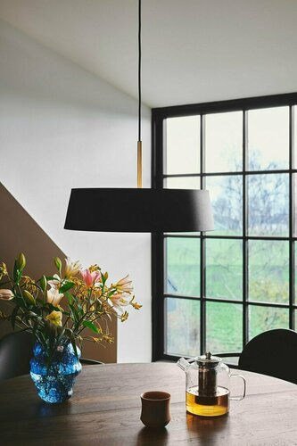 Kontrola Závěsná lampa Clasi 45 černá Nordlux