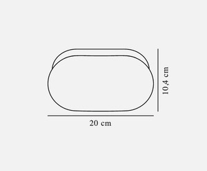 Pěnové koupelnové nástěnné svítidlo IP44 bílé Nordlux 2 Pěnové koupelnové nástěnné svítidlo IP44 bílé Nordlux small 2