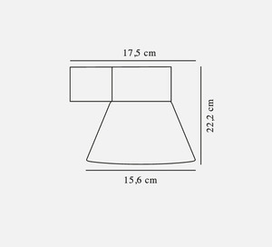 Venkovní nástěnné svítidlo Kyklop Cone IP54 Rusty Nordlux 4 Venkovní nástěnné svítidlo Kyklop Cone IP54 Rusty Nordlux small 4