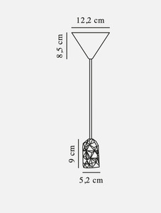 Bílé závěsné svítidlo Nordlux Hang E27 2010013001 small 3