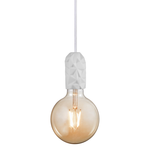 Kontrola Bílé závěsné svítidlo Nordlux Hang E27 2010013001