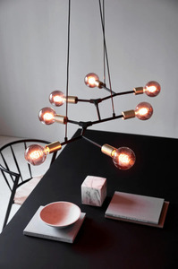 Josefine 7 závěsná lampa černá Nordlux small 1