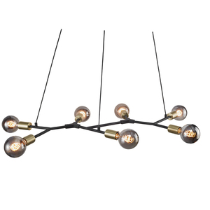 Josefine 7 závěsná lampa černá Nordlux small 0