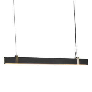Černá závěsná lampa Lilt Nordlux nad stolem small 3