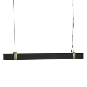 Černá závěsná lampa Lilt Nordlux nad stolem small 4
