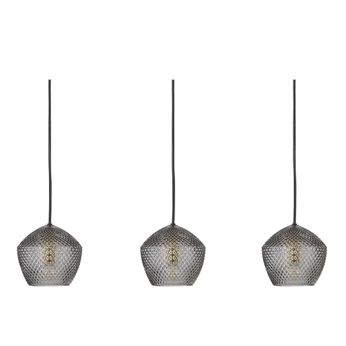 Kontrola Orbiform 3 světelná závěsná lampa Smoke Nordlux