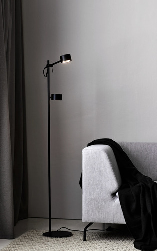 Kontrola Stojací lampa Clyde Black Nordlux