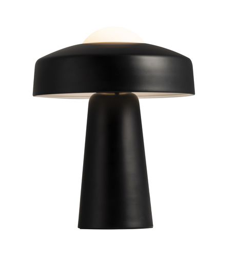 Kontrola Časová stolní lampa Black Nordlux