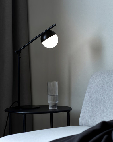 Kontrola Stolní lampa Contina Black Nordlux