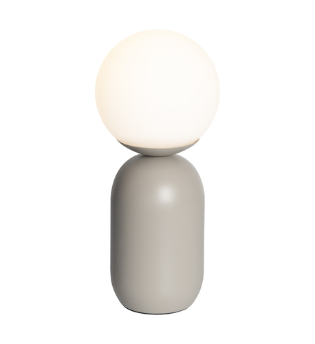 Kontrola Stolní lampa Notti šedá Nordlux