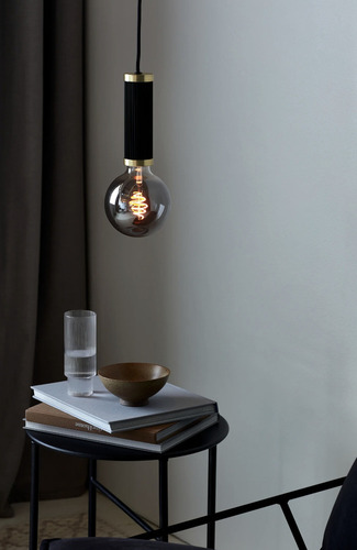 Kontrola Galloway závěsná lampa Black Nordlux